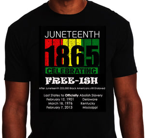 Commemorative Juneteenth Celebration T-Shirts